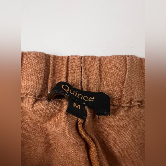 Quince Orange Ankle Pants - Picture 2 of 6